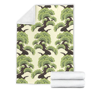 Bonsai Pattern Premium Blanket