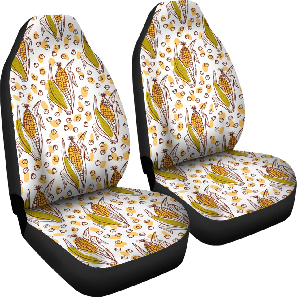 Corn Pattern Print Design 02 Universal Fit Car Seat Covers