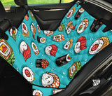 Cute Sushi Pattern Dog Car Seat Covers