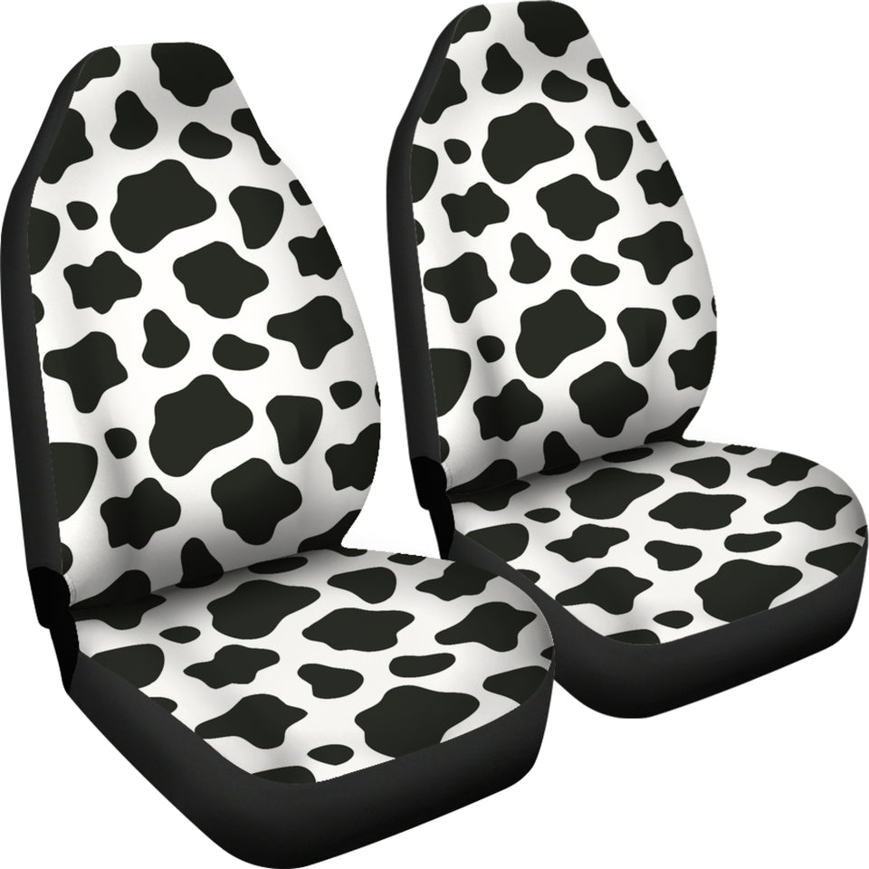 Cow Skin Pattern Universal Fit Car Seat Covers