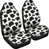 Cow Skin Pattern Universal Fit Car Seat Covers