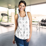 Penguin pattern Women Racerback Tank Top
