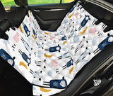Cute Sleeping Sheep Moon Cloud Pattern Dog Car Seat Covers