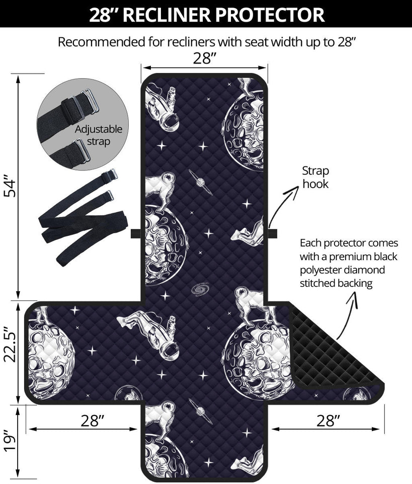 Chihuahua space helmet. astronaut pattern Recliner Cover Protector