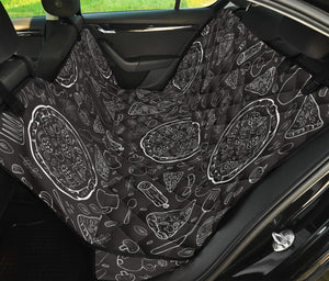 Pizza Pattern  Dog Car Seat Covers