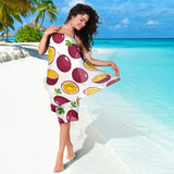 Passion Fruit Design Pattern Sarong