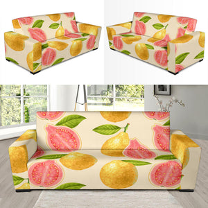 Beautiful Guava Pattern Sofa Slipcover