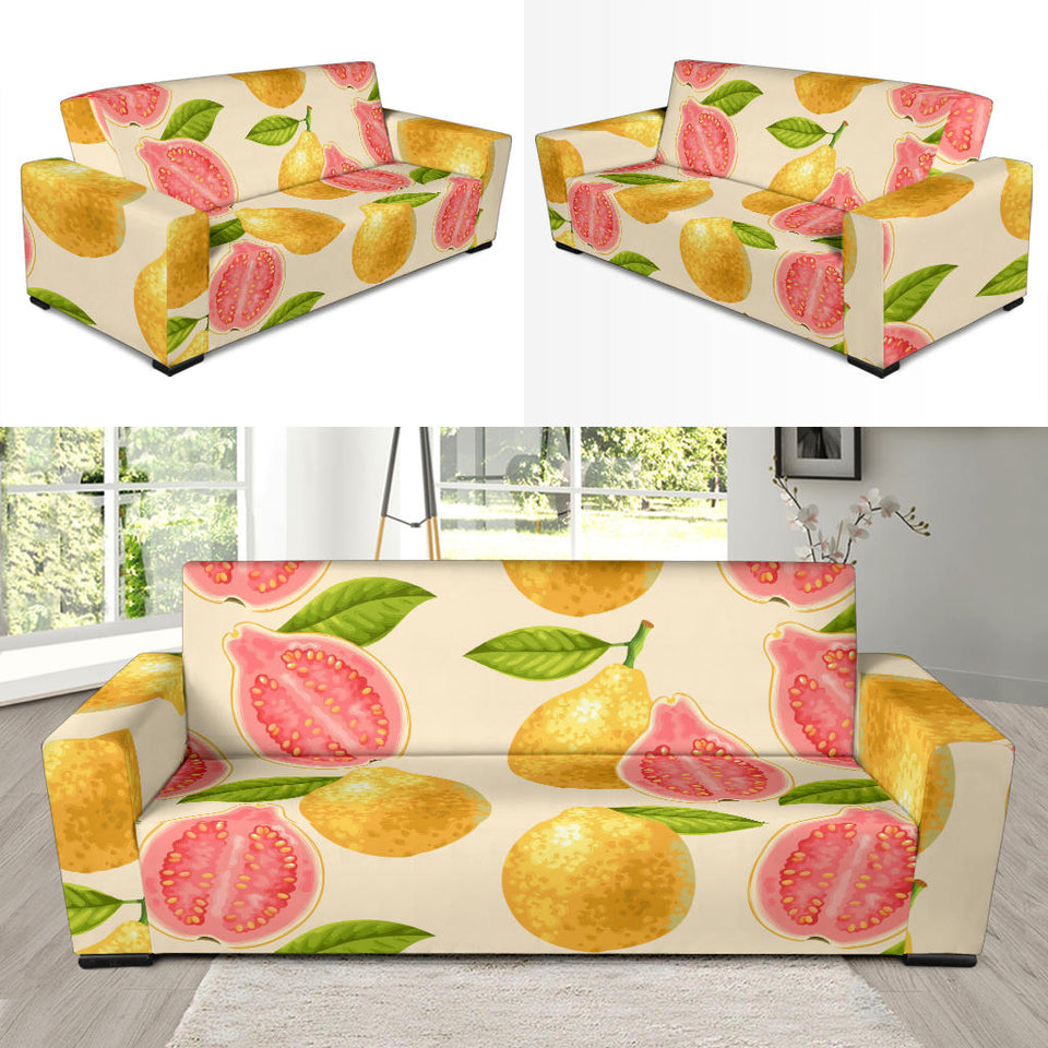 Beautiful Guava Pattern Sofa Slipcover