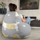 Cute Dachshund Dog Pattern Bean Bag Cover