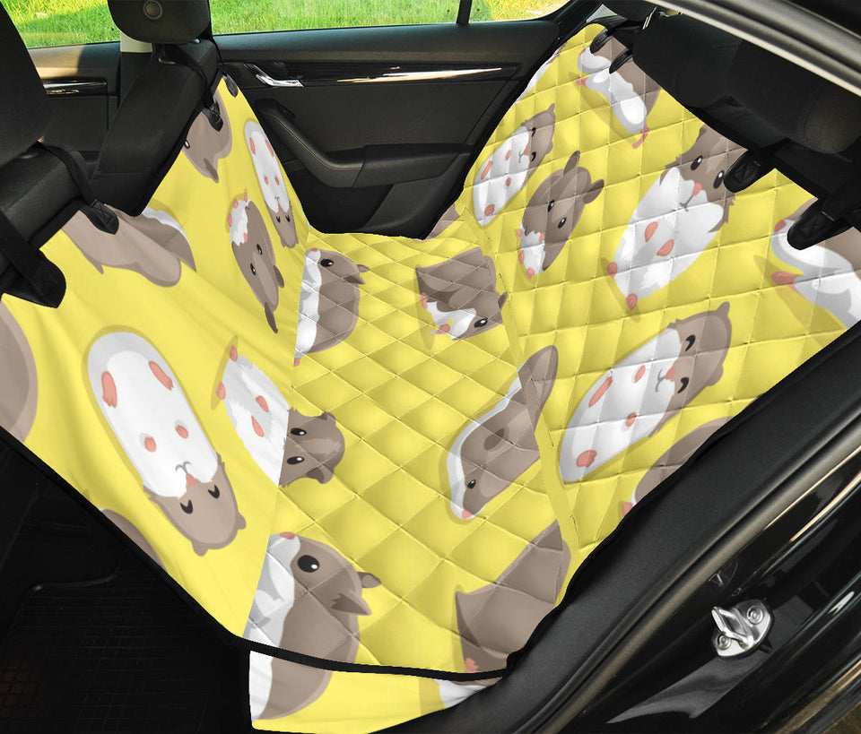 Cute Hamster Pattern Dog Car Seat Covers