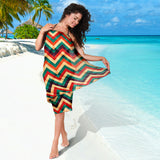 Zigzag  Chevron Colorful Pattern Sarong