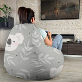 Cute Koala Leaves Pattern Bean Bag Cover