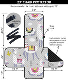 Cute Llama Alpaca pattern Chair Cover Protector