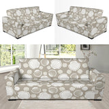 Scallop Shell Pattern Sofa Slipcover