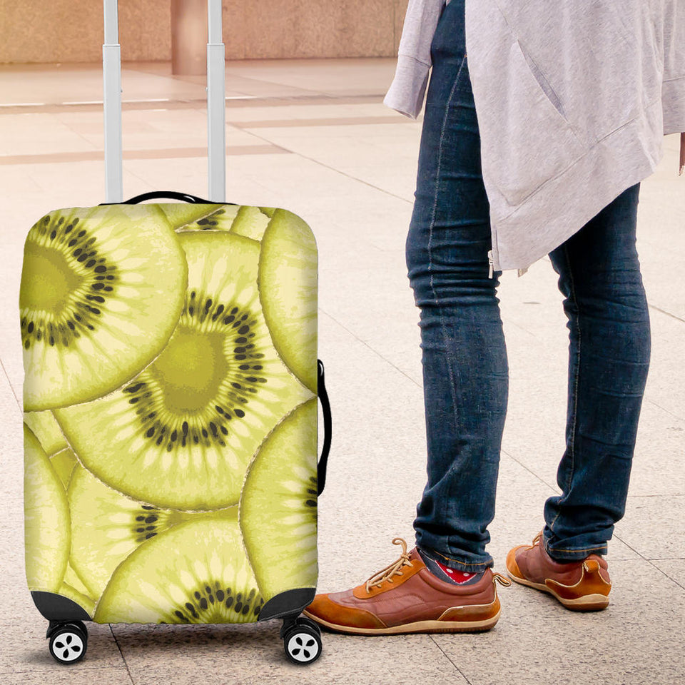 Sliced Kiwi Pattern Luggage Covers