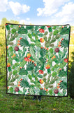 Cactus Design Pattern Copy Premium Quilt