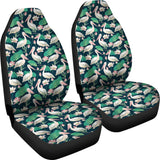 Pelican Pattern Print Design 03 Universal Fit Car Seat Covers