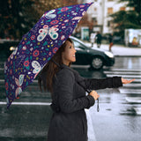 Colorful Butterfly Flower Pattern.Eps Umbrella