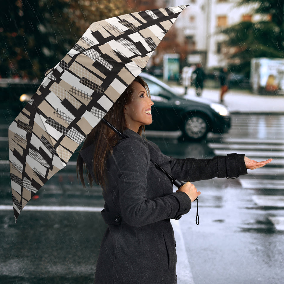 Piano Pattern Print Design 04 Umbrella