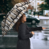 Piano Pattern Print Design 04 Umbrella