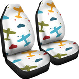 Airplane Star Cloud Colorful  Universal Fit Car Seat Covers