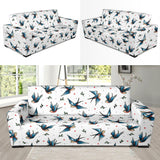 Swallow Pattern Print Design 04  Sofa Slipcover