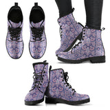 Indian Batik Style Pattern Leather Boots