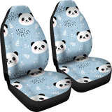 Cute Panda Pattern Universal Fit Car Seat Covers