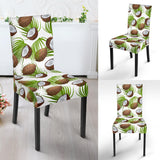 Coconut Pattern Print Design 04 Dining Chair Slipcover