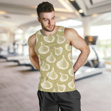 Garlic design pattern Men Tank Top