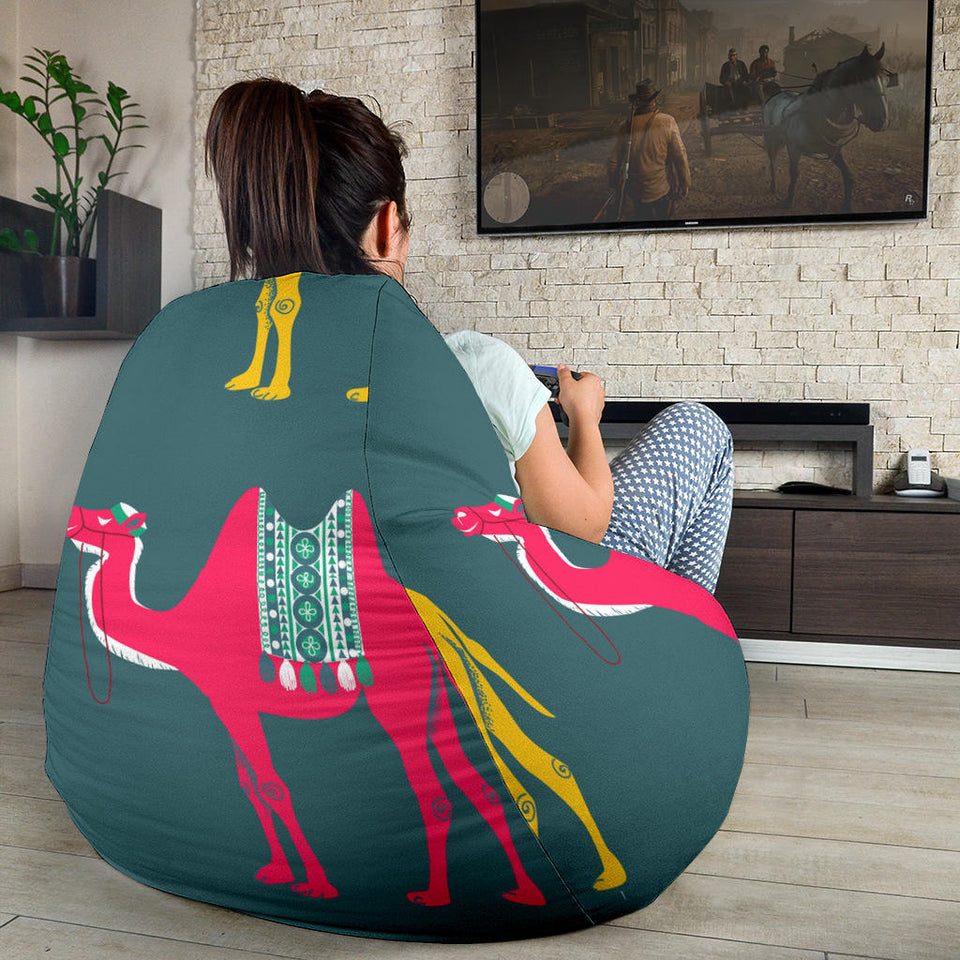 Camel Pattern Bean Bag Cover