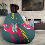 Camel Pattern Bean Bag Cover
