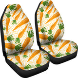 Carrot Pattern Print Design 01 Universal Fit Car Seat Covers