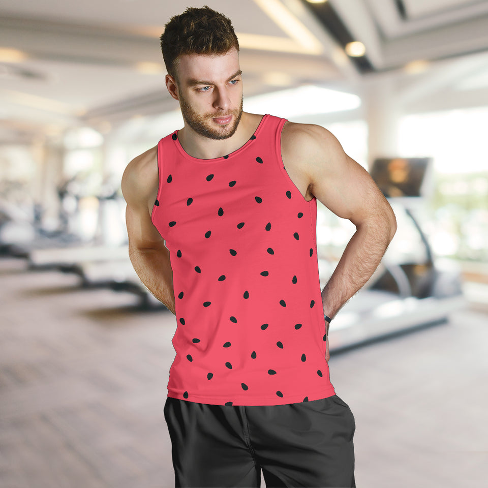 watermelon texture background Men Tank Top
