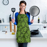 Green Hop Pattern Adjustable Apron
