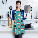 Cute Sushi Pattern Adjustable Apron