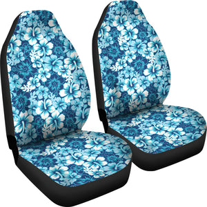 Hibiscus Pattern Print Design 03 Universal Fit Car Seat Covers
