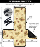 peanuts design pattern Recliner Cover Protector