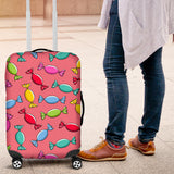 Colorful Wrapped Candy Pattern Luggage Covers