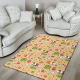 Guinea Pig Pattern Print Design 05 Area Rug