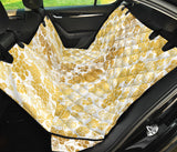 Gold Grape Pattern Dog Car Seat Covers