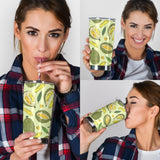 Durian Leaves Pattern Background Tumbler