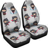 Cute Ninja Pattern Universal Fit Car Seat Covers
