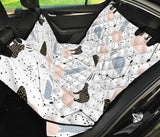 Polar Bears Star Poka Dot Pattern Dog Car Seat Covers