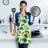 Avocado Design Pattern Adjustable Apron