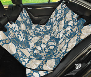 Shell Polynesian Tribal Design Pattern Dog Car Seat Covers