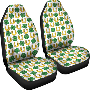 Horseshoes Pattern Print Design 04 Universal Fit Car Seat Covers