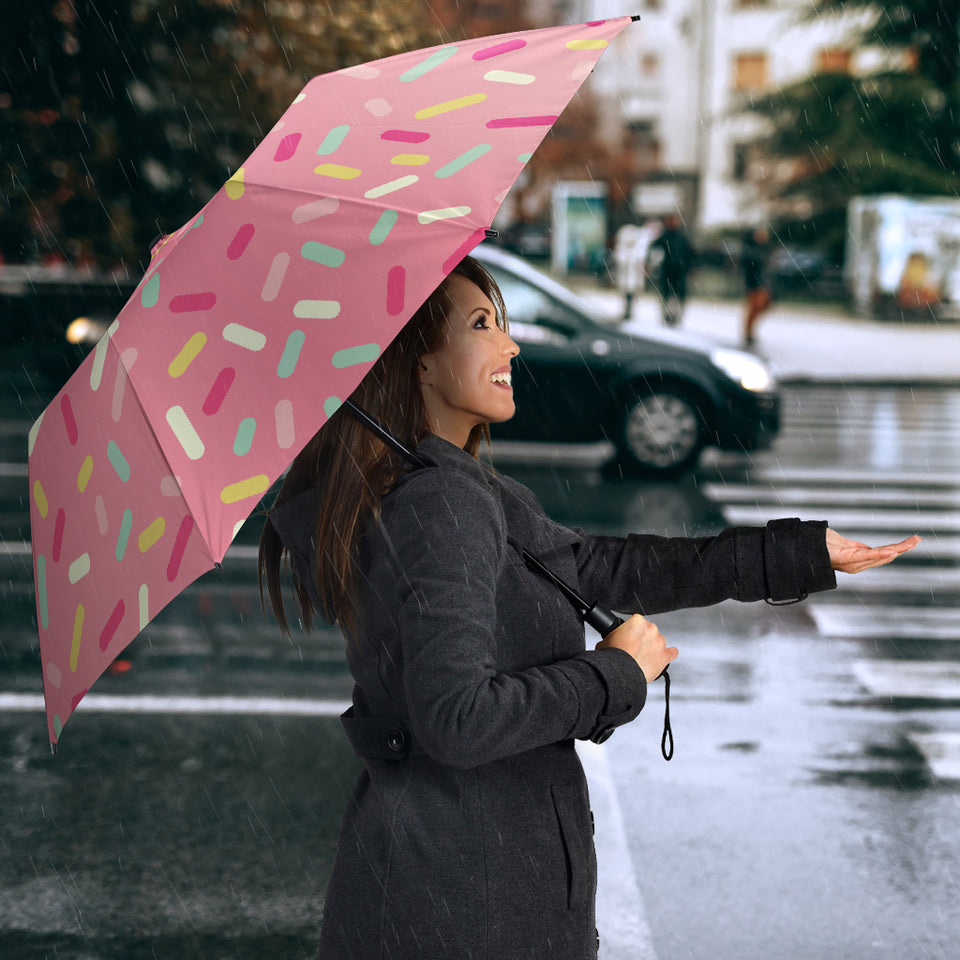 Pink Donut Glaze Candy Pattern Umbrella