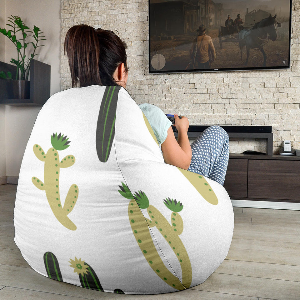 Cute Cactus Pattern Bean Bag Cover