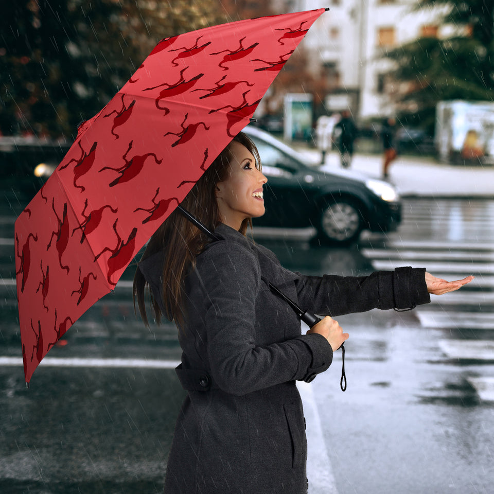 Ostrich Pattern Print Design 03 Umbrella